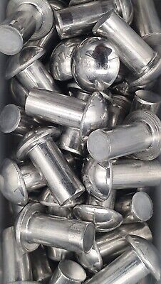 Remaches Aluminio Cabeza Semirredonda Aluminio Halbrundkopfniete din 660 6x 12mm