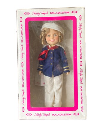 Shirley Temple Doll Ideal Classic Captain January Sailor Outfit 12 " tall