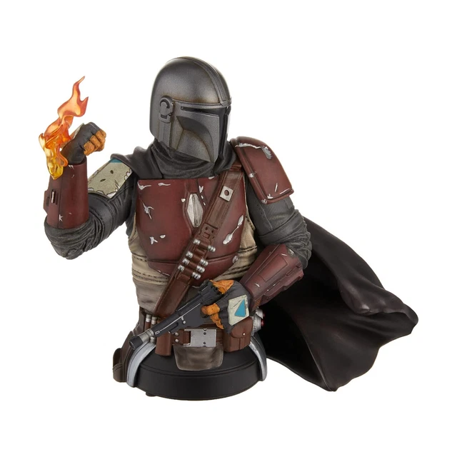 Figurine Gentle Giant - Buste Deathwatch Star Wars The Mandalorian (18 Cm) - Collection Résine, Pièce Exclusive - 3