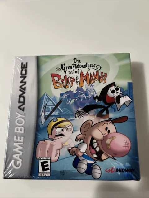 Grim Adventures of Billy and Mandy 💀 (Game Boy Advance) GBA 🪦 NEW SEALED ⚰️