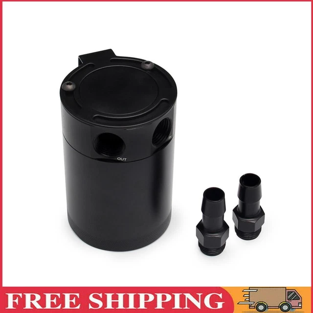 Separatore respiratore 2 porte (2 fori) serbatoio collezione sconcertato auto universale