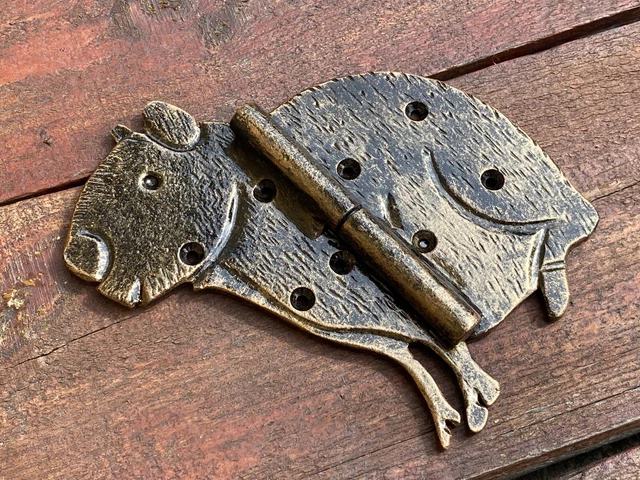 Animal Hinge Capybara Gate Door Handle Zoo Lock Blacksmith Wicket Shutter Gift