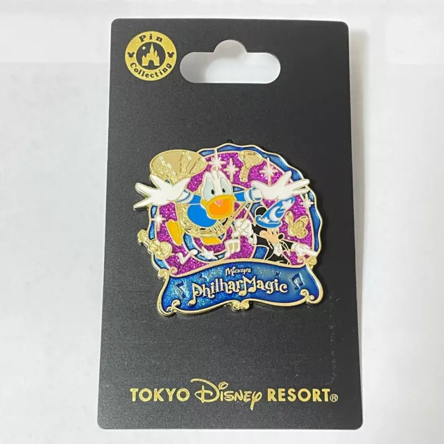 Tokyo Disney Resort Pin TDL Philhar Magic Mickey & Donald
