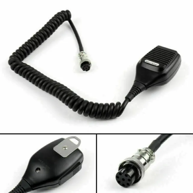5x MC43S 8 PIN Dynamic Handheld Microphone For Kenwood TM241 TM231 TM421 Radio E