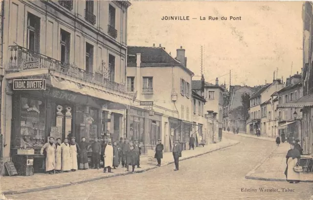 Cpa 94 Joinville La Rue Du Pont