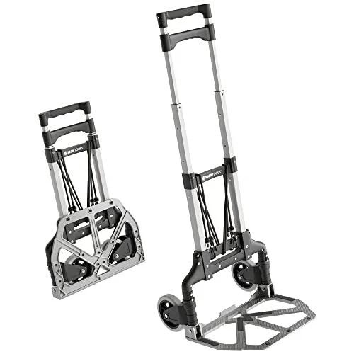 ATHLON TOOLS Diable pliable en aluminium - 70 kg capacité