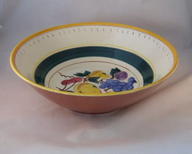 Stangl Pottery FRUIT Large Salad Serving Bowl Round Vintage USA