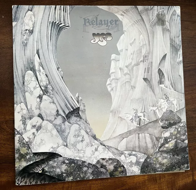 YES "RELAYER" UK 1974 Vinyl LP PORKY PECKO A1/B4 EX/VG+