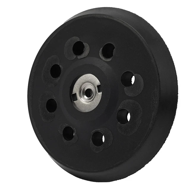 Plaque Support Ponçage 5 Pouces (125 Mm) Pour Ponceuses Metabo SXE 325, Intec 425 - Neuf