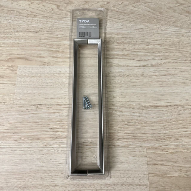 Ikea Tyda Cabinet Pull Handles 501.139.19 12-1/2"320-330mm 13" Stainless Ikea Tyda Cabinet Pull Handles 501.139.19 12-1/2"320-330mm 13" Stainless