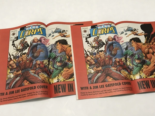 Eternal Warrior #4 Lot Of 2 Valiant 1st appearance of Bloodshot 9.0 Comic Book 3