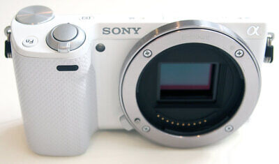 Sony NEX-5R Compact Digital Camera White color Body (No battery&No Lens) USED