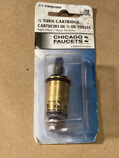 Chicago Faucet RH Slo-Compression Cartridge Brass 217-XTRHJKABNF