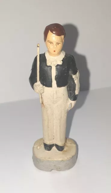 Petit sujet Ancien en porcelaine : Le communiant 2