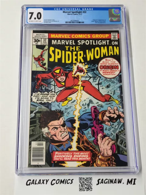Marvel Spotlight #32 - CGC 7.0 - 1st Appearance Spider-Woman (Jessica Drew)
