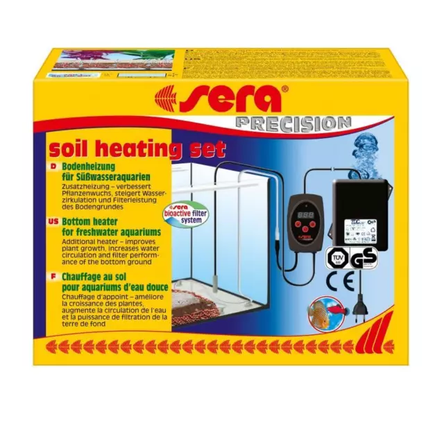 sera soil heating kit - chauffage au sol commandé par ordinateur pour aquariums d'eau douce