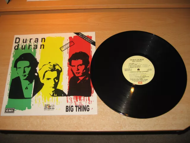 DURAN DURAN - BIG THING-Promo Mexico-Unique Radio Cover-Original 1988.