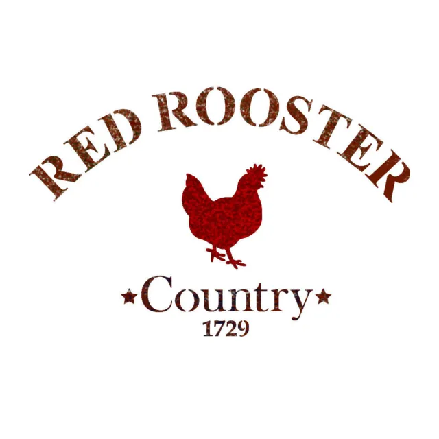 Red Rooster stencil template for Airbrush Stencils DIY home decor crafts