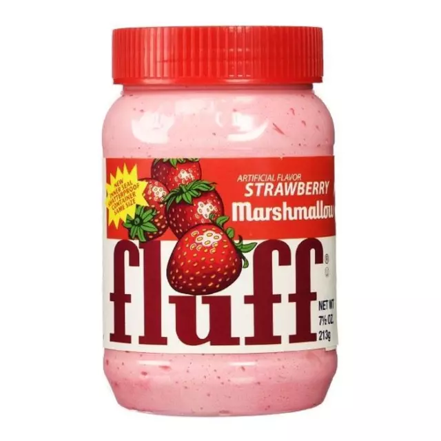 Fluff Strawberry Marshmallow 213g  - BBD:- 12/05/2024