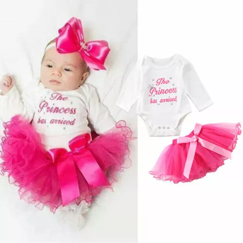 Tuta tutina per bambine pumper abiti a maniche lunghe vestiti babygrows