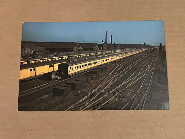 Chicago North Western City Of San Francisco Train Railroad Vanishing Vistas Card