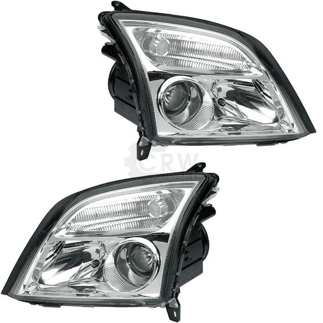 Headlight Set Opel Vectra C Signum Year 02-05 Soda Combi Hella de-Licht H7 RN7