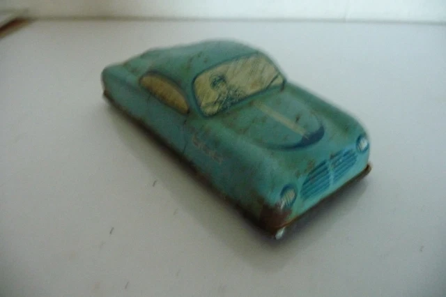 Voiture En Tôle Charles Rossignol CR 165 - Made In France - Vintage