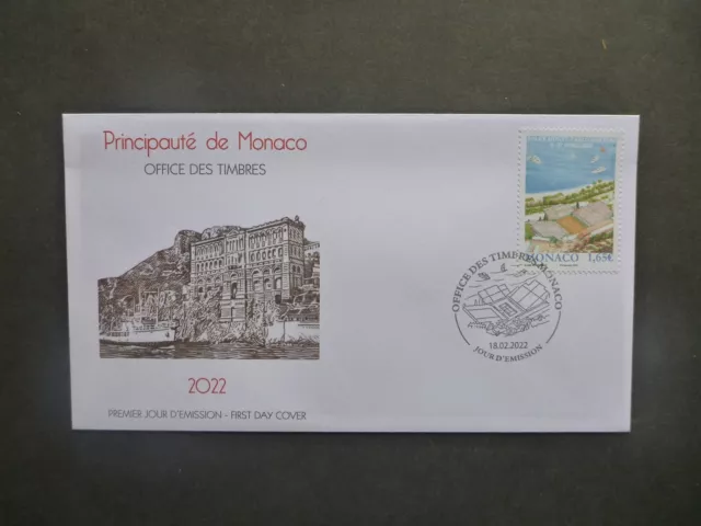 MONACO 2022 The Rolex Monte-Carlo Masters FDC First Day Cover