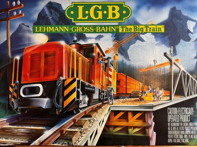 LGB LEHMANN GROSS BAHN The Big Train Garteneisenbahn Starterset 21990