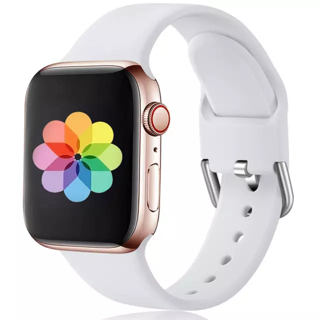 Replacement Silicone Bracelet for Apple Watch Series 8 41mm Band Size L