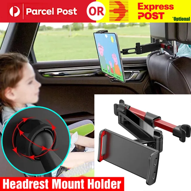 Adjustable Folding Headrest Mount Holder Car Seat Stands For iPhone iPad Tablet