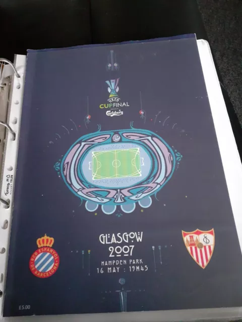 2007 UEFA Cup Final - Espanyol v Sevilla