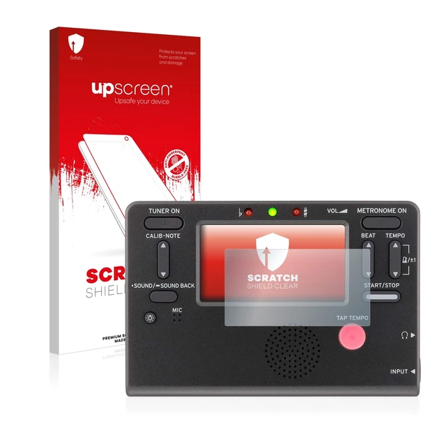 upscreen Protection d’écran pour KORG TM-60 Combo Tuner Metronom Film