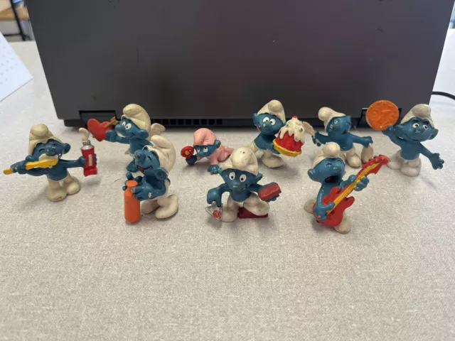 Puffi Vintage Lotto. Smurfs Peyo Vintage