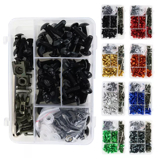 Complete Cowling Fairing Bolts Speed Nuts Screws Set Aftermarket Fit For Yamaha