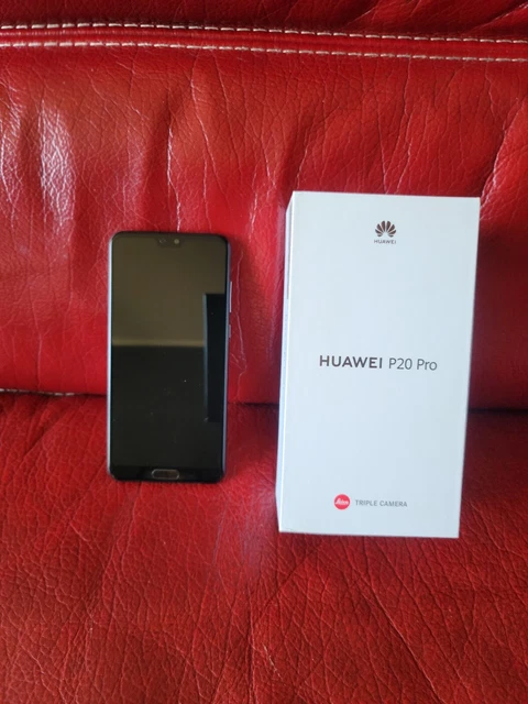 Huawei P20 Pro CLT-L09C - 128 Go - Noire (Désimlocké) (Double SIM)