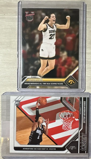 caitlin clark graded rookie card Graded 2024 Panini Prizm Caitlin Clark #22 Rookie RC Basketball Card P main image 0