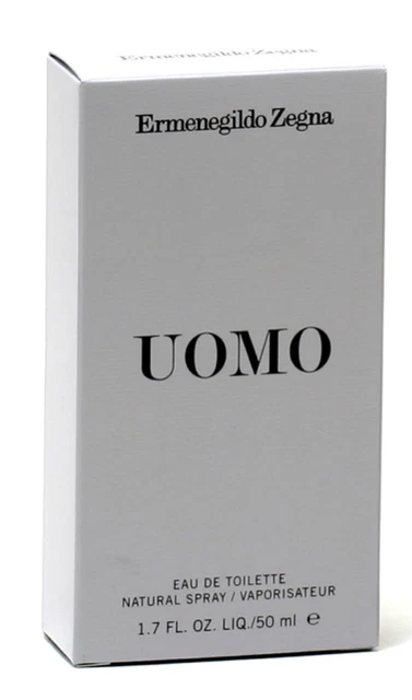 50ml Ermenegildo Zegna Uomo Eau de toilette pour Homme 1.6 fl. oz Neuf RARE