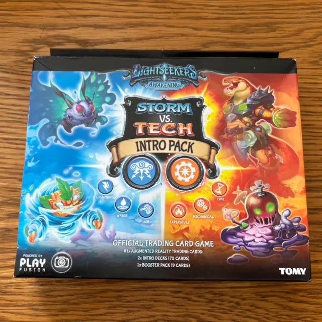 Lightseekers Awakening Storm Vs Tech Intro Pack.  81 Official Trading Cards