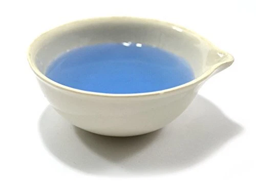 Eisco Labs Evaporating Dish 70 ml Outer Dia 75mm Porcelain Round Form with spout