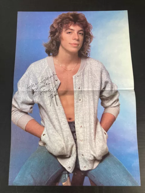 DAVID HASSELHOFF FULL PAGE FOTO + LEIF GARRETT POSTER aus USA von ca. 1980 2