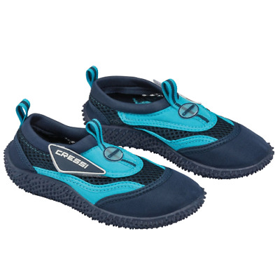 Blanc/Bleu Cressi Sub S.p.A 47 Coral Shoes Chaussons pour Sport Aquatique Adulte Unisexe 