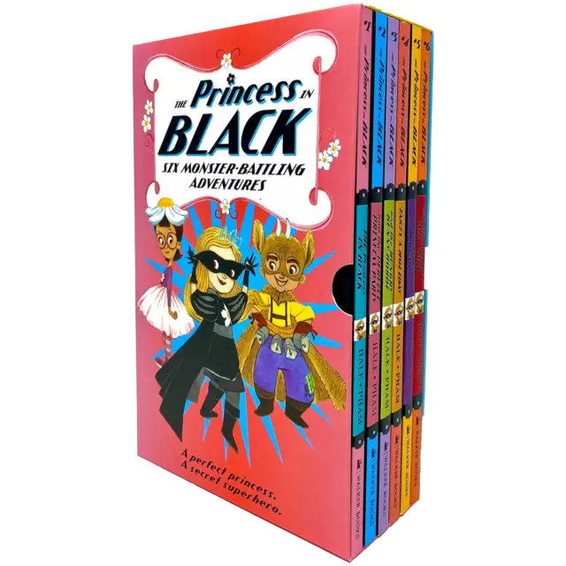 Princesa de Negro 6 Libros Juego de Caja de Shannon y Dean Hale - Edades 7-9 - Libro de bolsillo