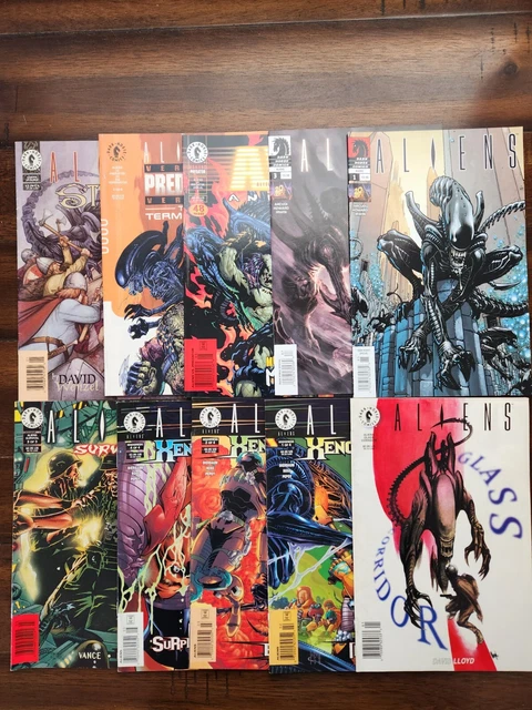 Aliens Vs Predator Newsstand  Comic Lot