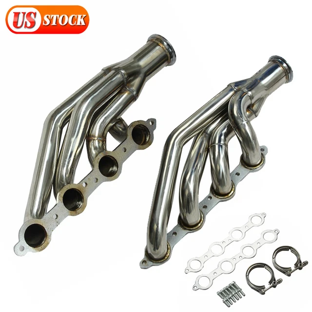 Swap Conversion Turbo Manifold Headers For Chevy LS1 LS2 LS3 LS6 Engines 5.7 6.2