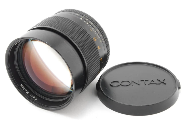 【N NEUWERTIG+++】Contax Carl Zeiss planar 85 mm f/1,4 T* AEG CY Halterung aus Japan