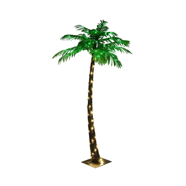 LIGHTSHARE Lighted Palm Tree, Small 5-Feet