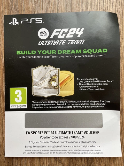 FC24 Ultimate Team Voucher