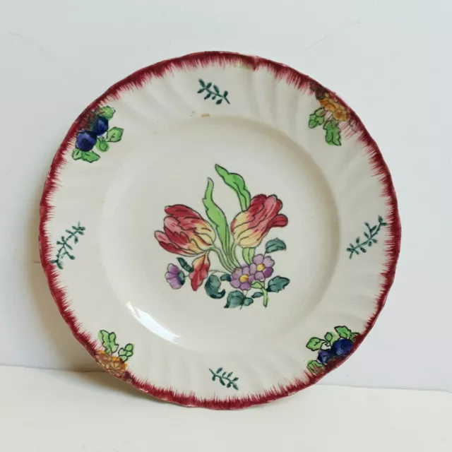 Assiette vintage en céramique Longwy