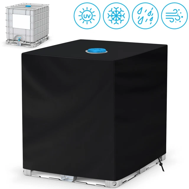 WATERPROOF WATER TANK Cover 1000L IBC Tank Container UV Film Protective Cover UK £14.99